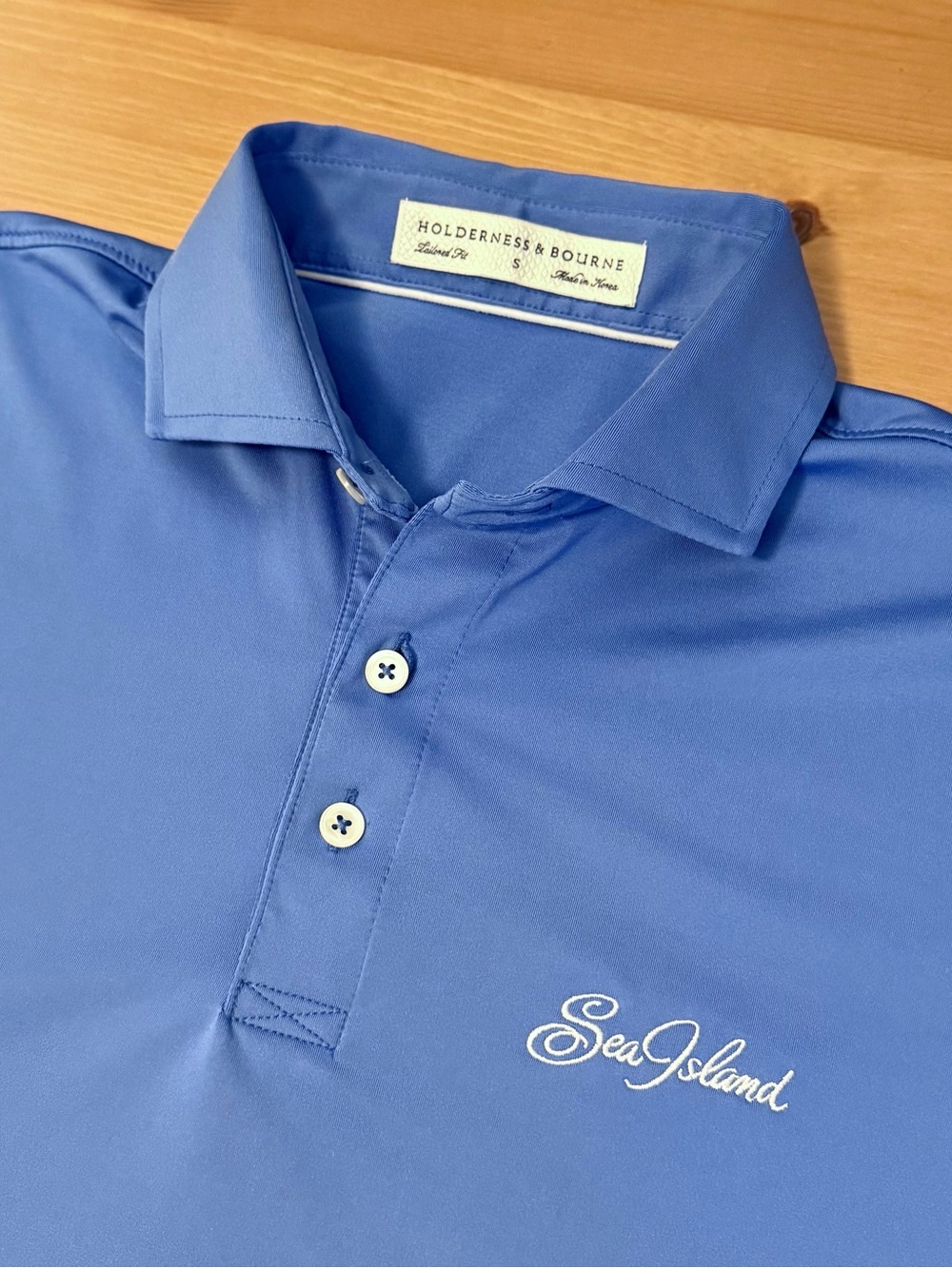 Holderness & Bourne “The Anderson” Sea Island Resort Performance Polo